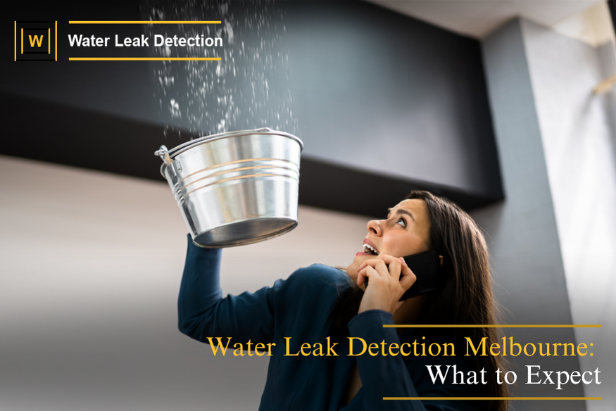 Plumber using advanced leak detection equipment to locate a hidden water leak in a residential property without damaging walls or floors.